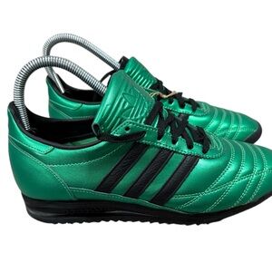 Adidas Originals SL 72 Women’s Metallic Green and Black Sneakers, Size 7. New!